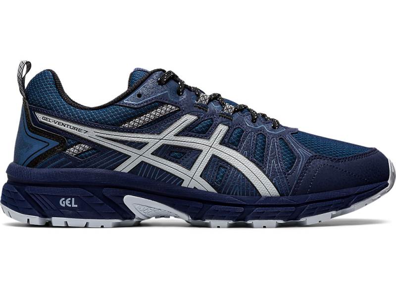 Sapato Para Trilha Asics GEL-VENTURE 7 Trail Homem Azul Marinho, 4099A576.581